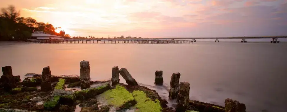 el zacatal bridge in ciudad del carmen