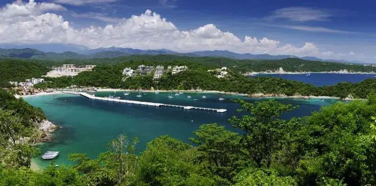 mirador punta santa cruz en huatulco