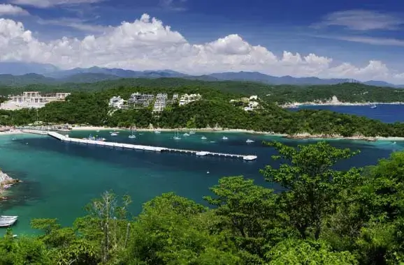 mirador punta santa cruz en huatulco