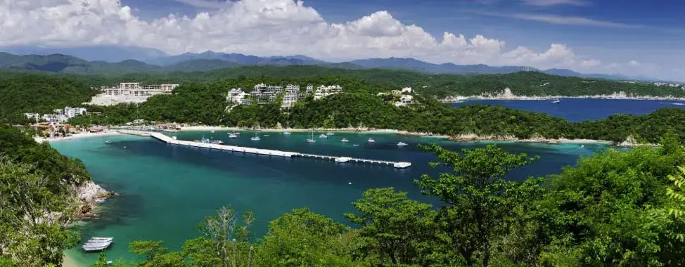 mirador punta santa cruz en huatulco