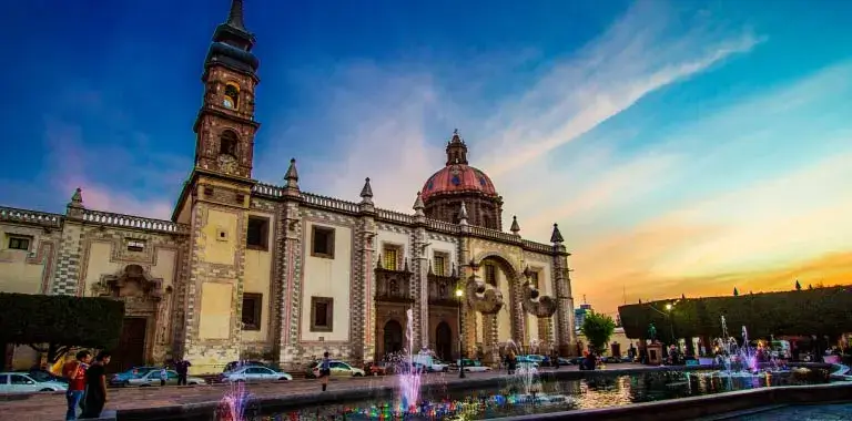 temple of santa rosa de viterbo in queretaro