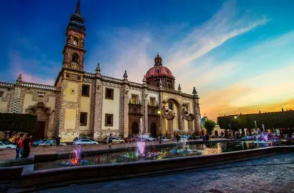 temple of santa rosa de viterbo in queretaro