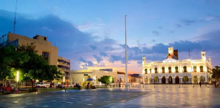 plaza de armas en villahermosa