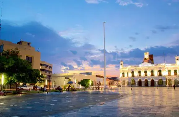 plaza de armas en villahermosa